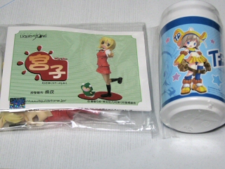 それとウェットティッシュ@無料配布